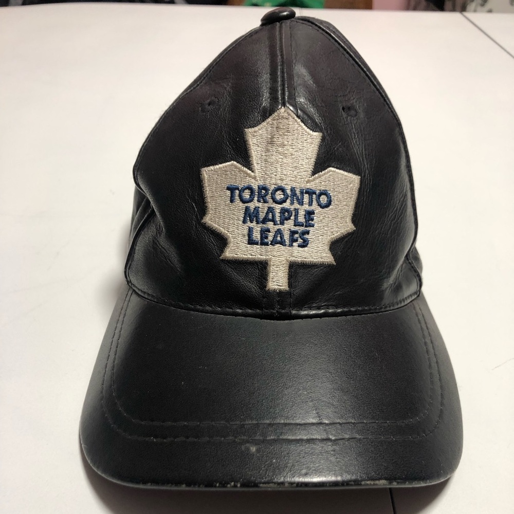 Toronto Maple Leafs American Needle leather hat
